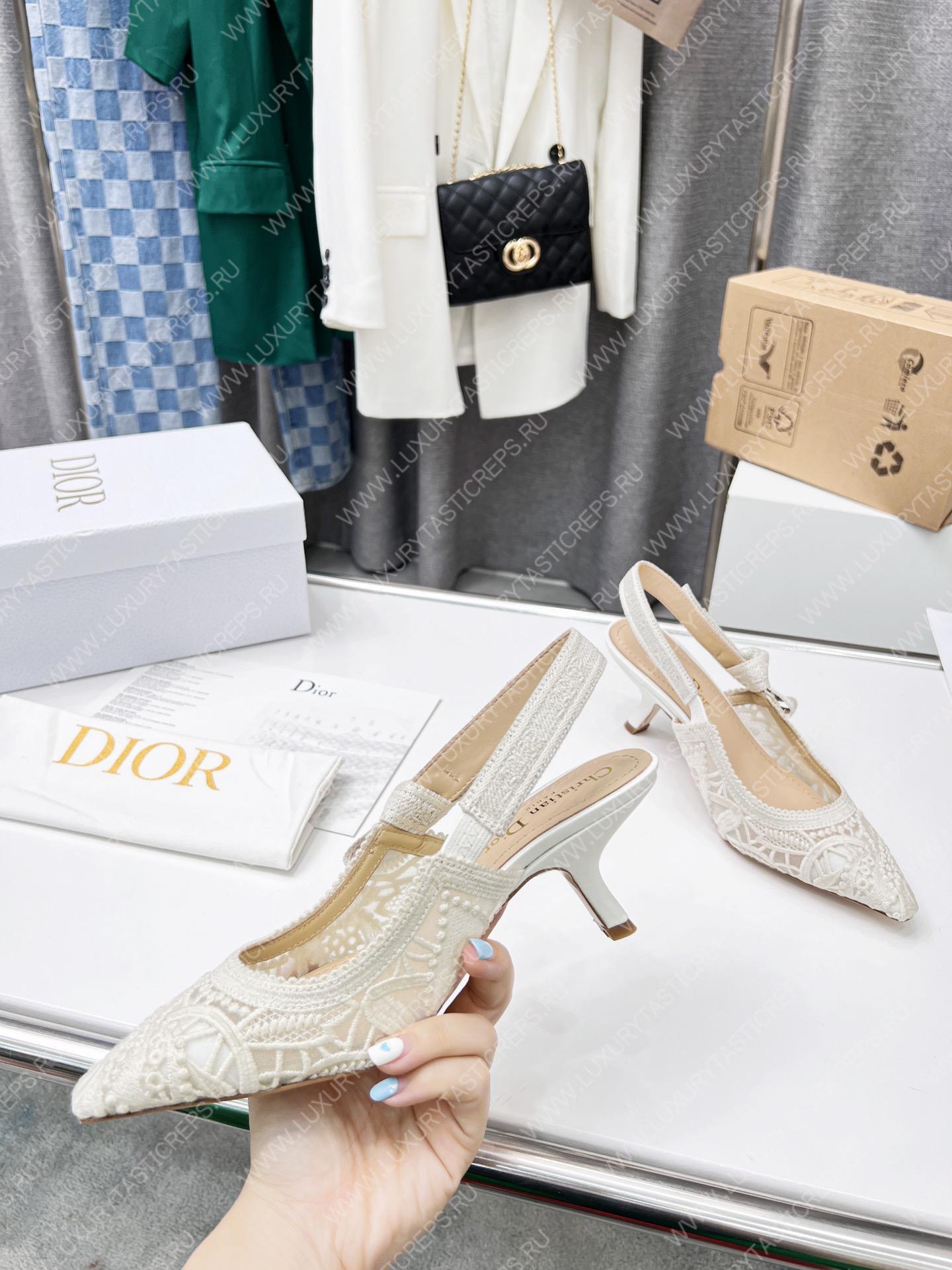 D*or j’aD*or slingback pump white kdp944mcm