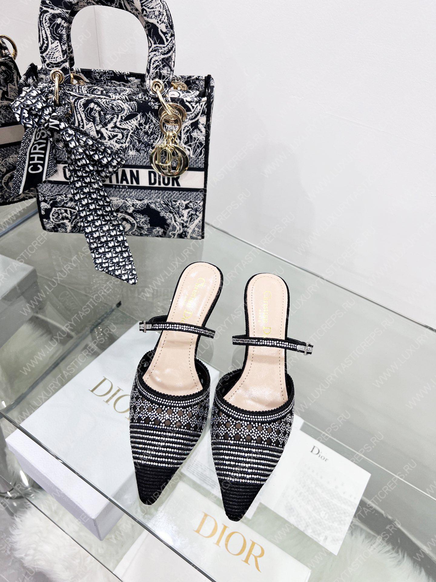 D*or capture heeled mule black kcp927sry