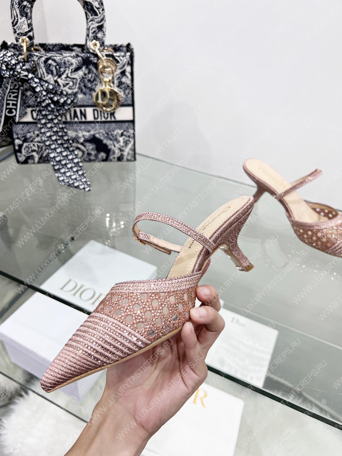 D*or capture heeled mule pink kcp927sry