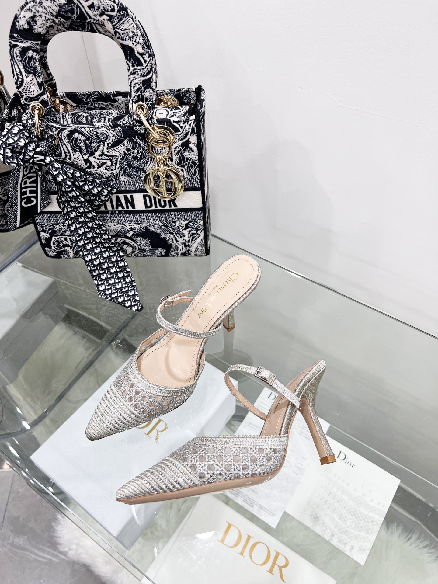 D*or capture heeled mule grey kcp927sry