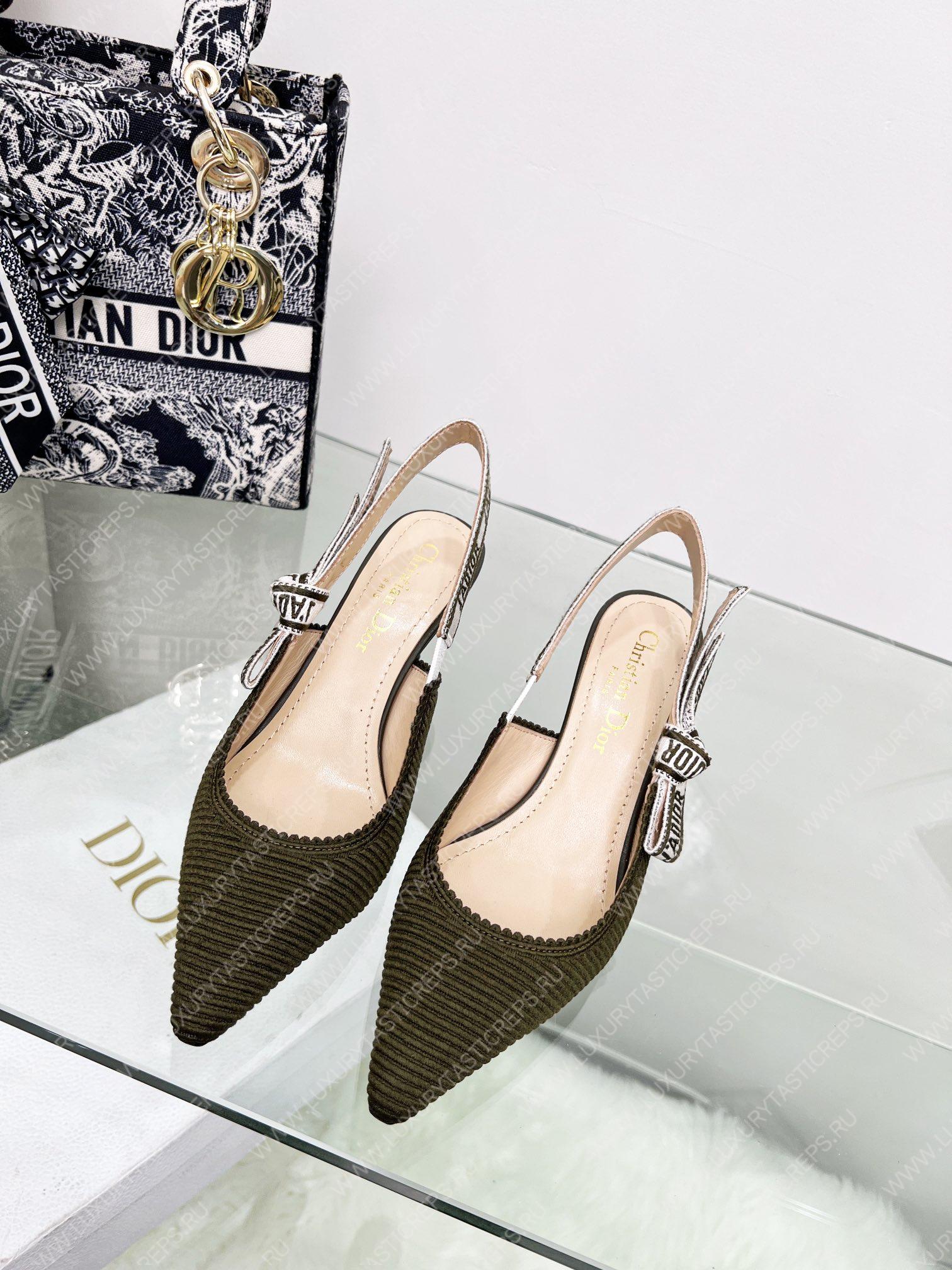 D*or j’aD*or slingback pump khaki kdc201tfl