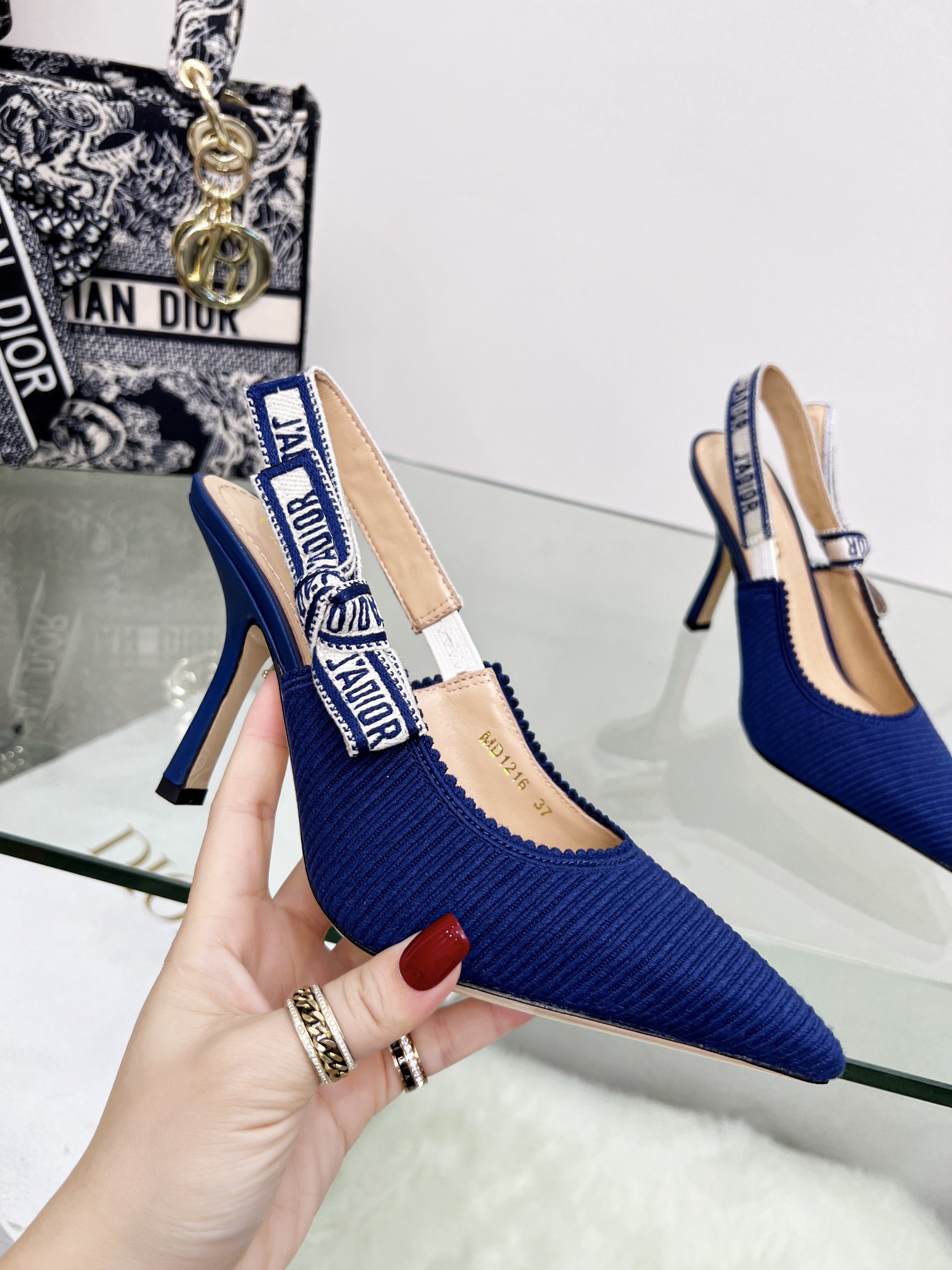 D*or j’aD*or slingback pump blue kdc201tfl
