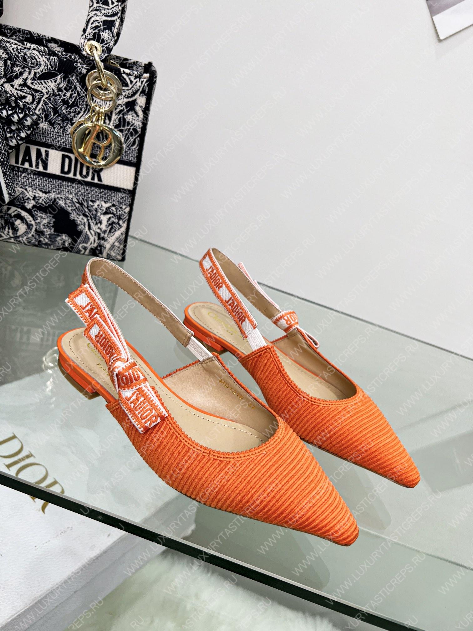 D*or j’aD*or slingback pump orange kdc201tfl