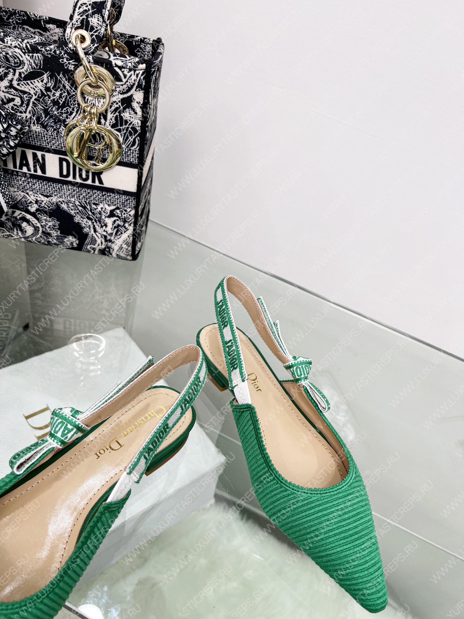 D*or j’aD*or slingback pump green kdc201tfl
