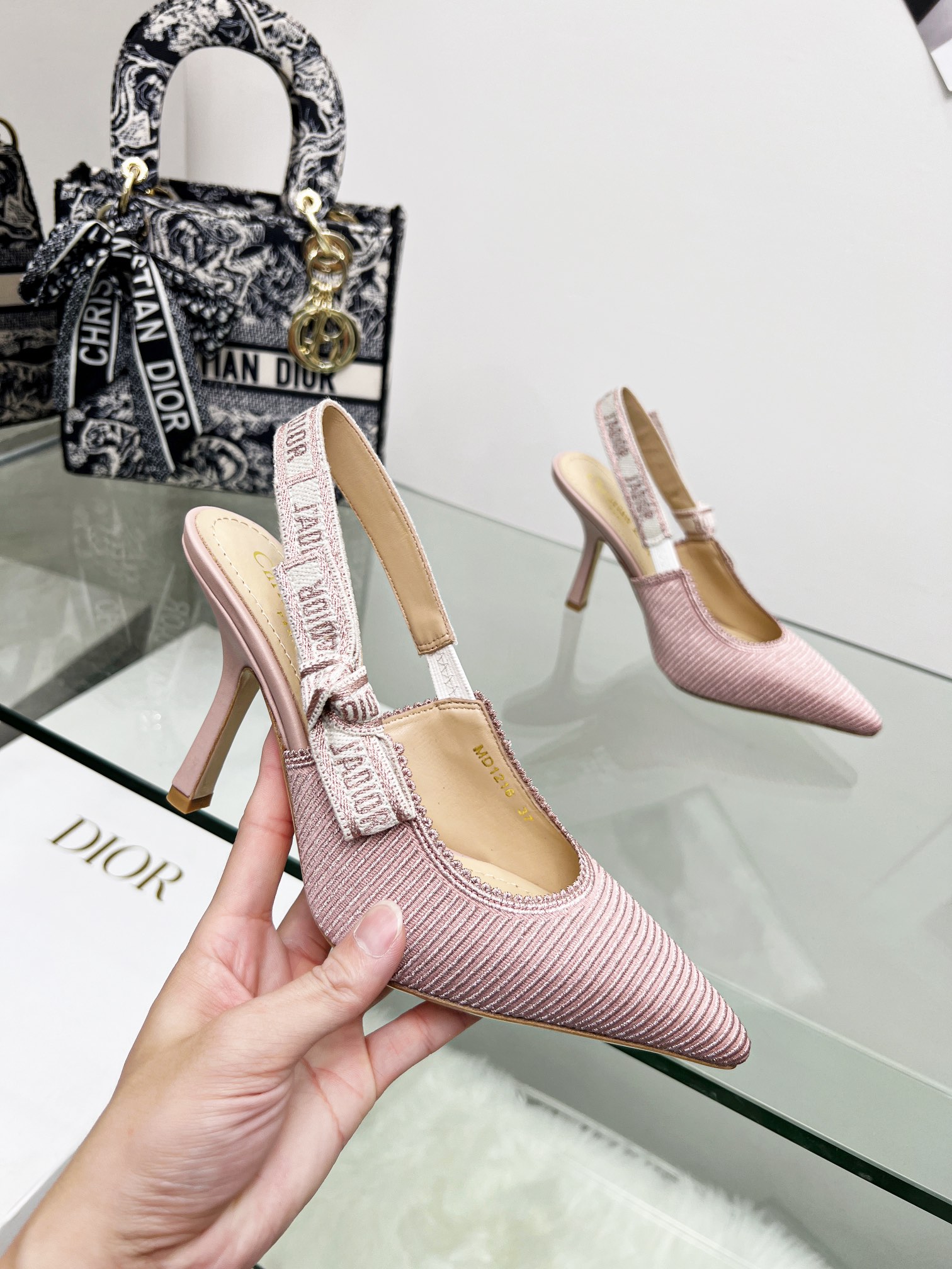 D*or j’aD*or slingback pump pink kdc201tfl