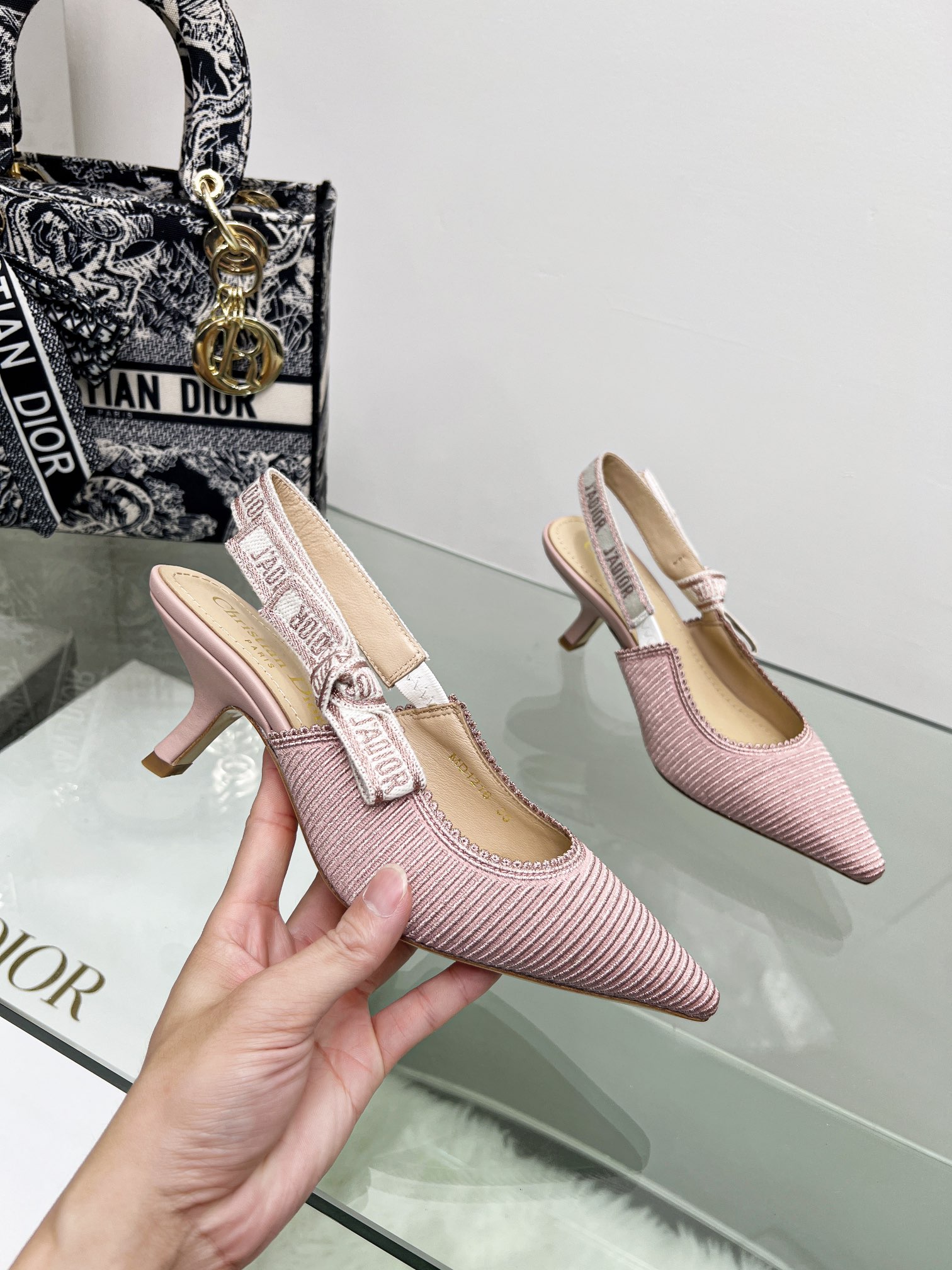 D*or j’aD*or slingback pump pink kdc201tfl