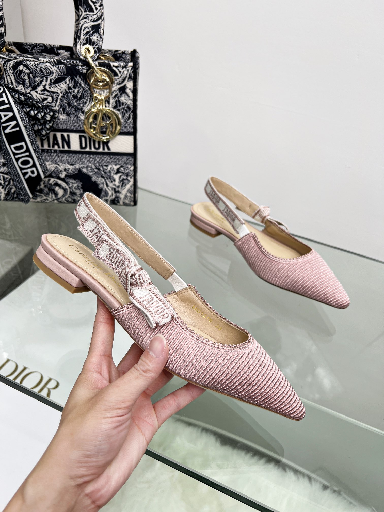 D*or j’aD*or slingback pump pink kdc201tfl