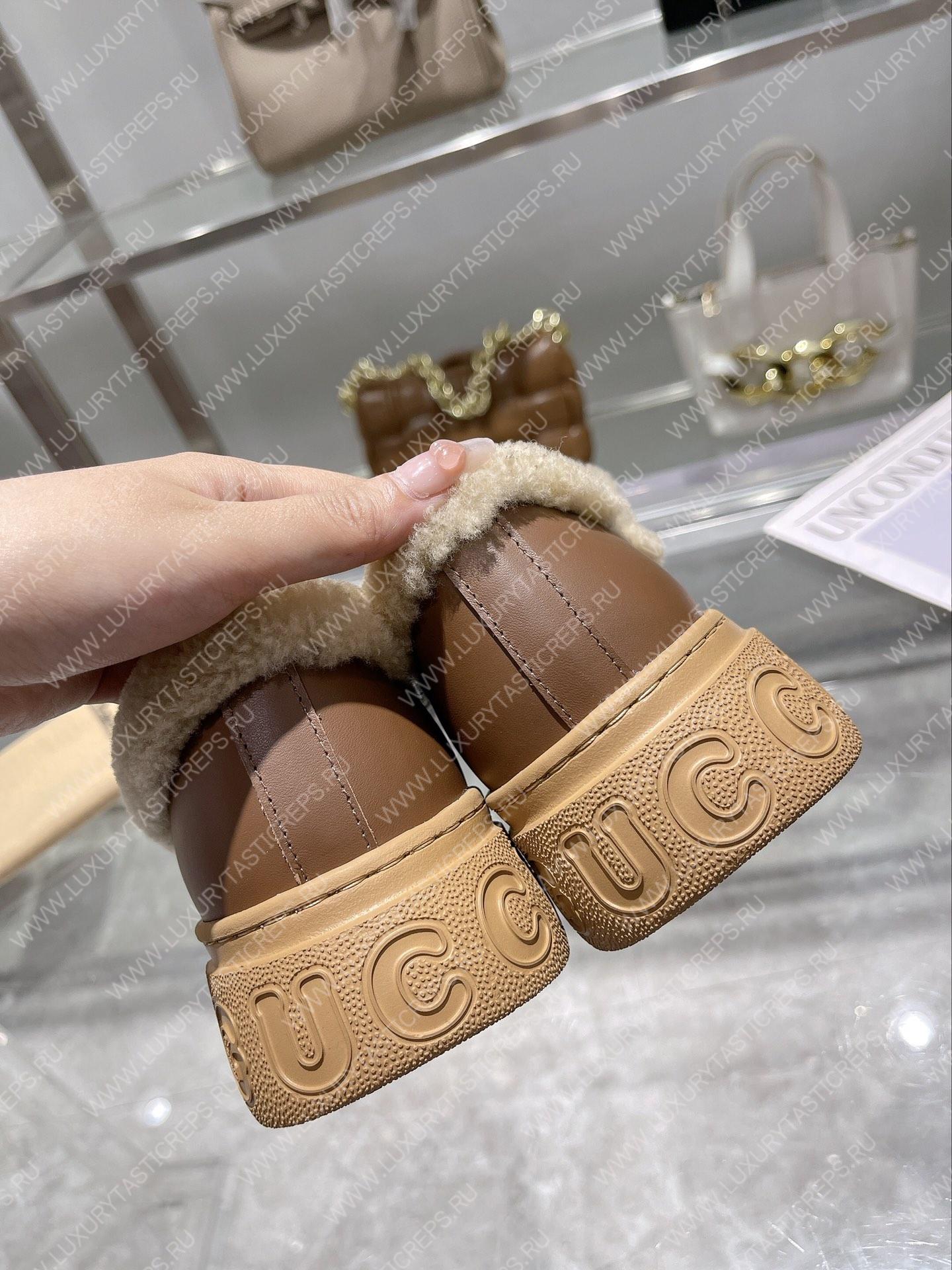 G*u*i horsebit ankle boot camel brown 550036