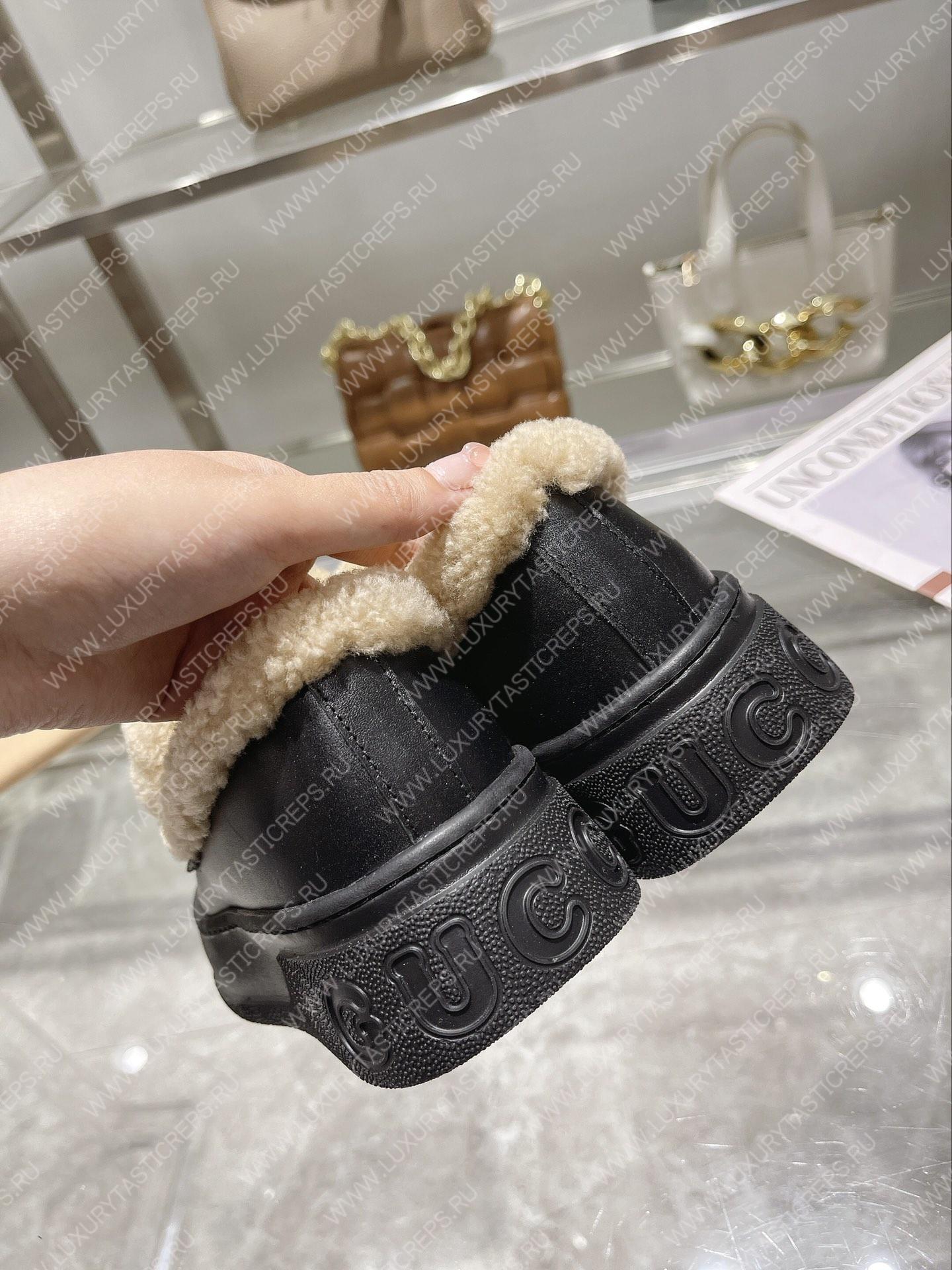 G*u*i horsebit ankle boot black 550036