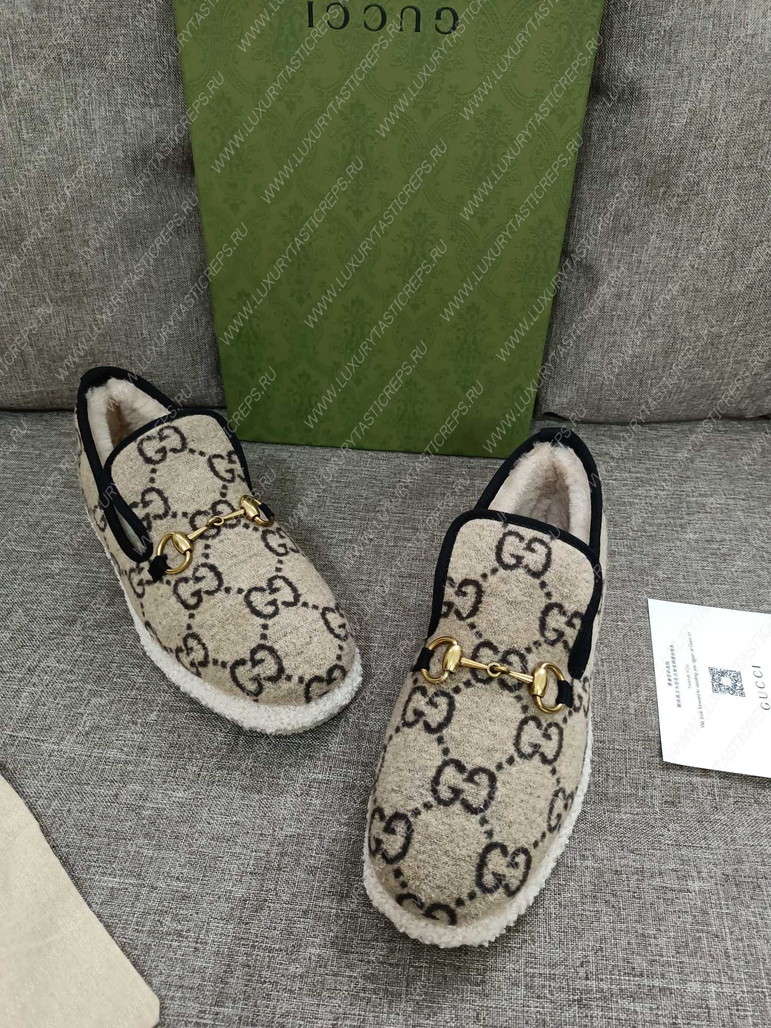 G*u*i loafer beige ‎577236