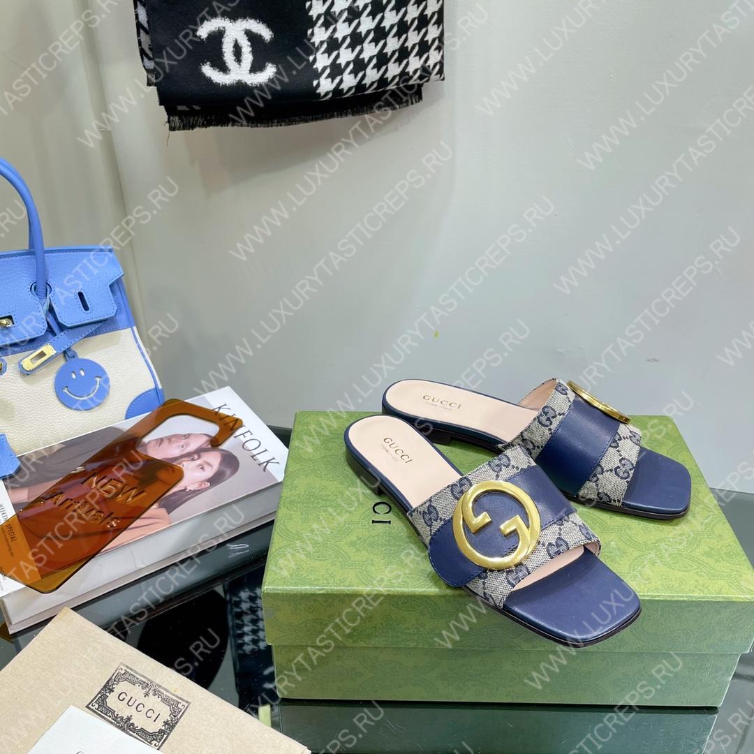 G*u*i double g slide blue 646169