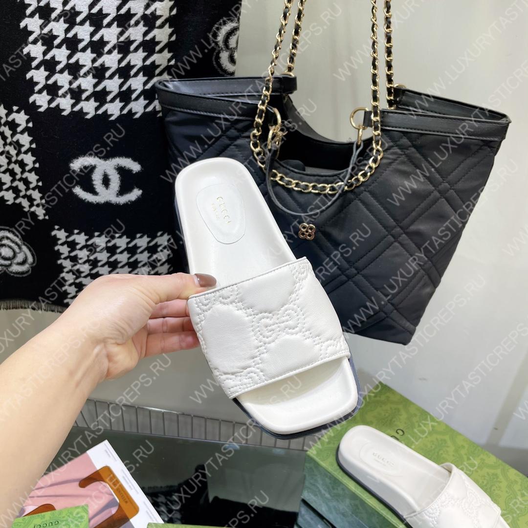 G*u*i gg slide slide white 573922