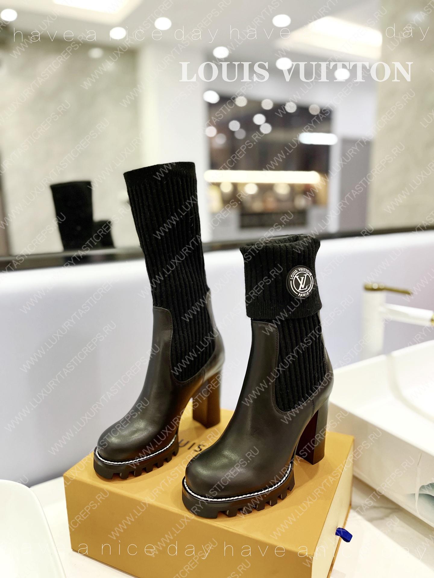 l**is V*t*n fame platform ankle boot black 1aabk2