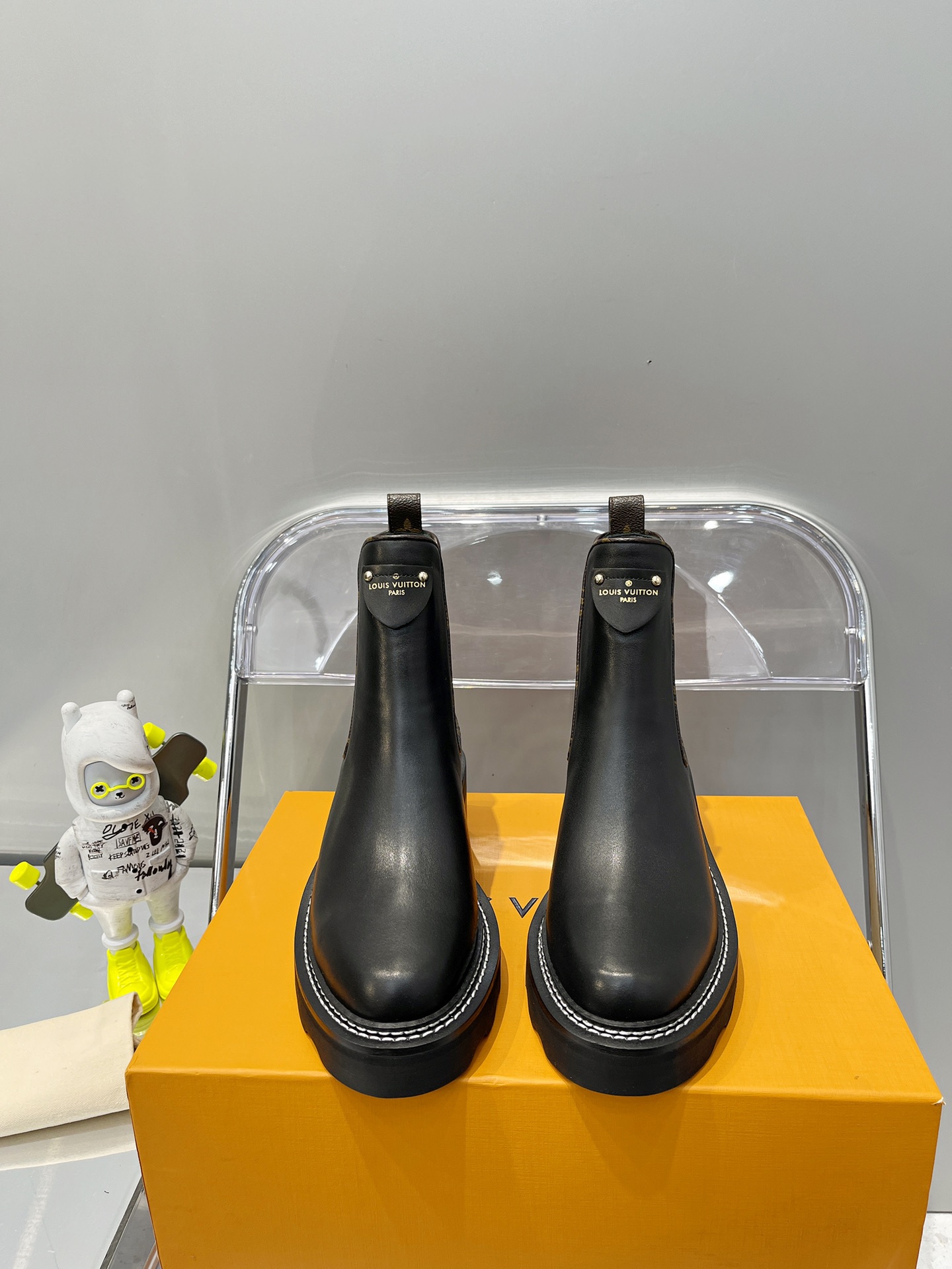 l**is V*t*n beaubourg ankle boot black 1a8949