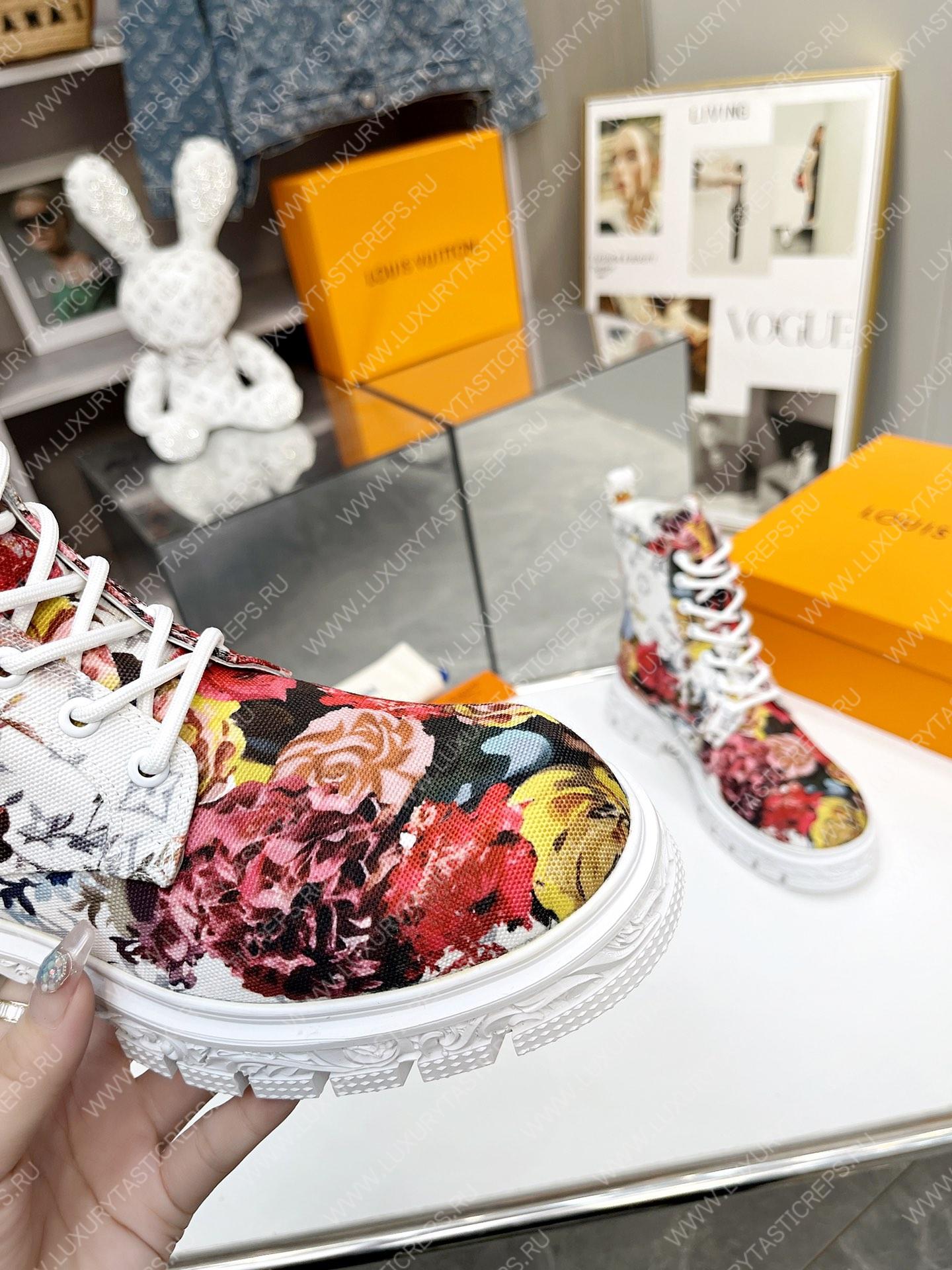 l**is V*t*n floral ankle boots multicolor 1a9hac