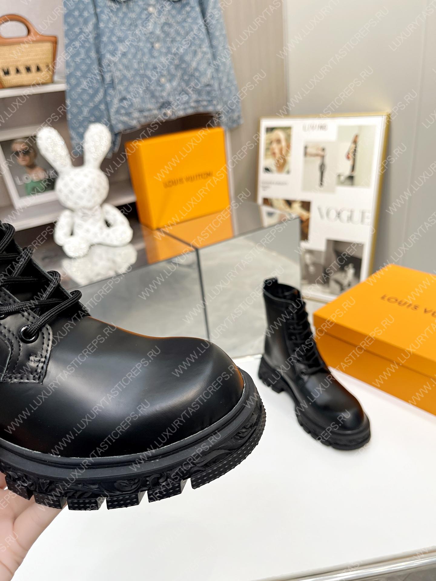 l**is V*t*n floral ankle boots black 1a9hac