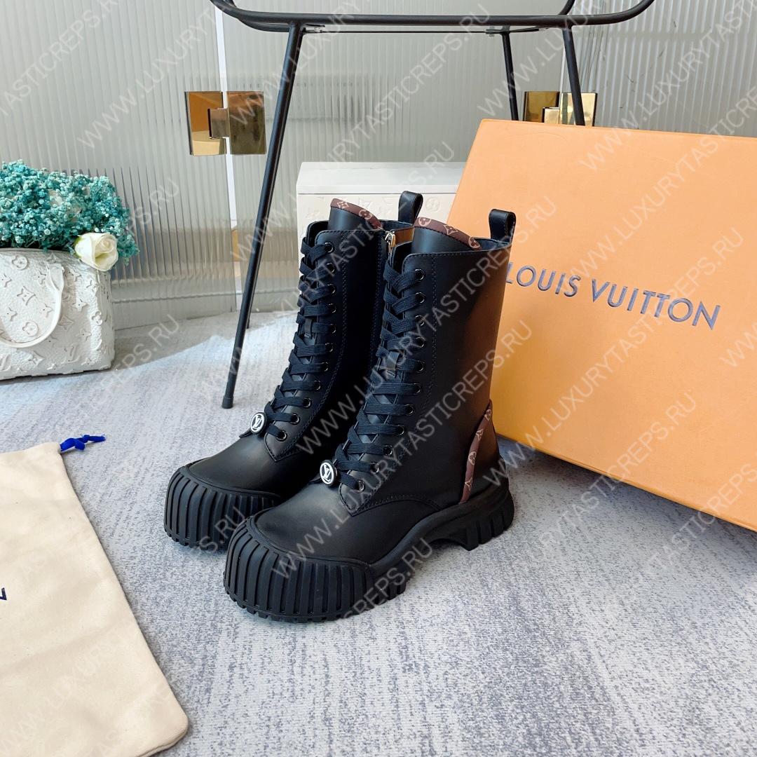 l**is V*t*n ruby flat ranger boots black 1ab12t