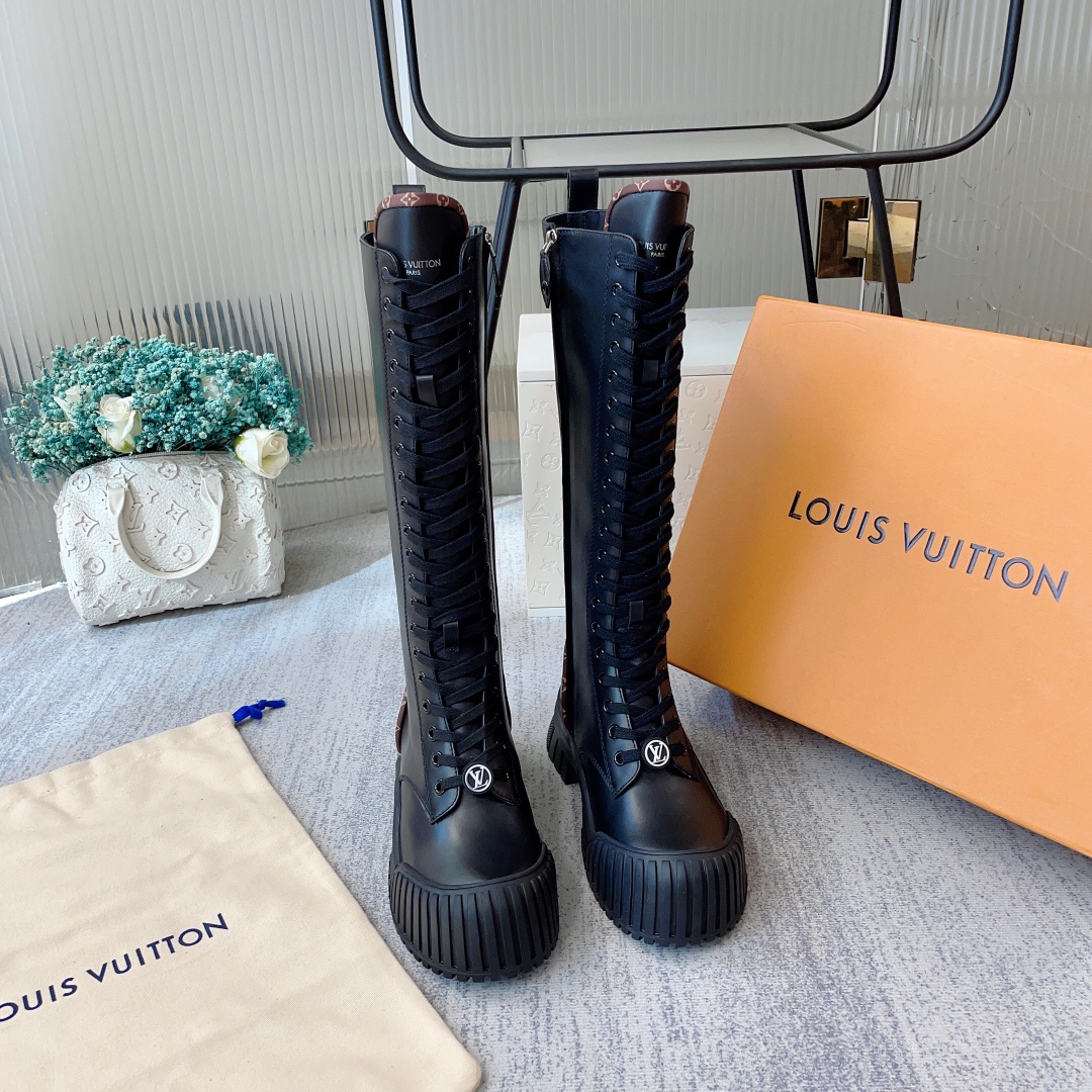 l**is V*t*n ruby knee boots black 1a9fdj