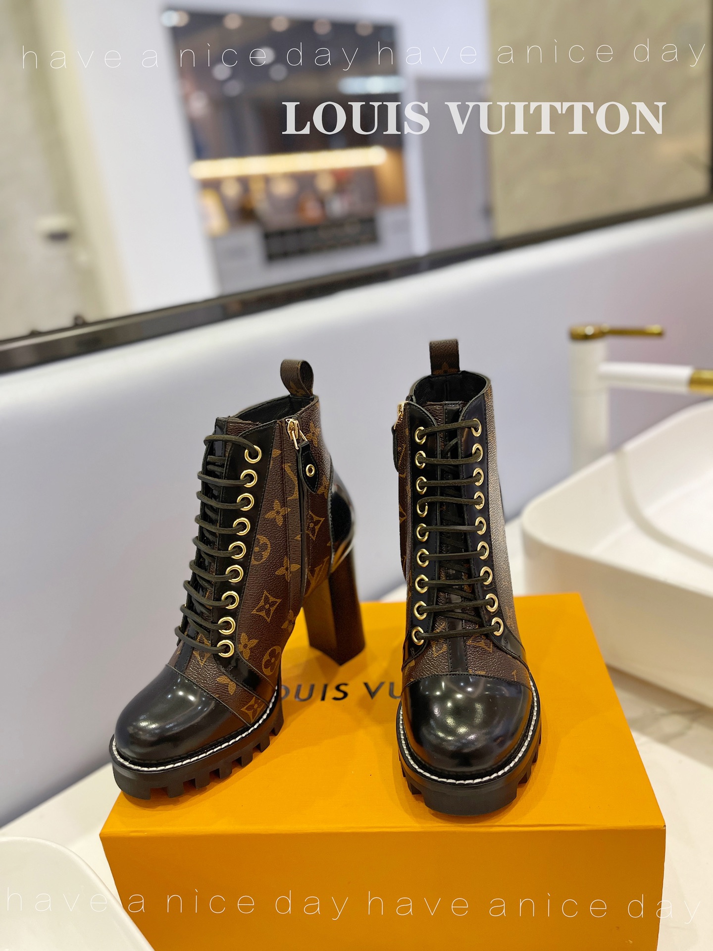 l**is V*t*n star trail ankle boot brown 1ab2xh