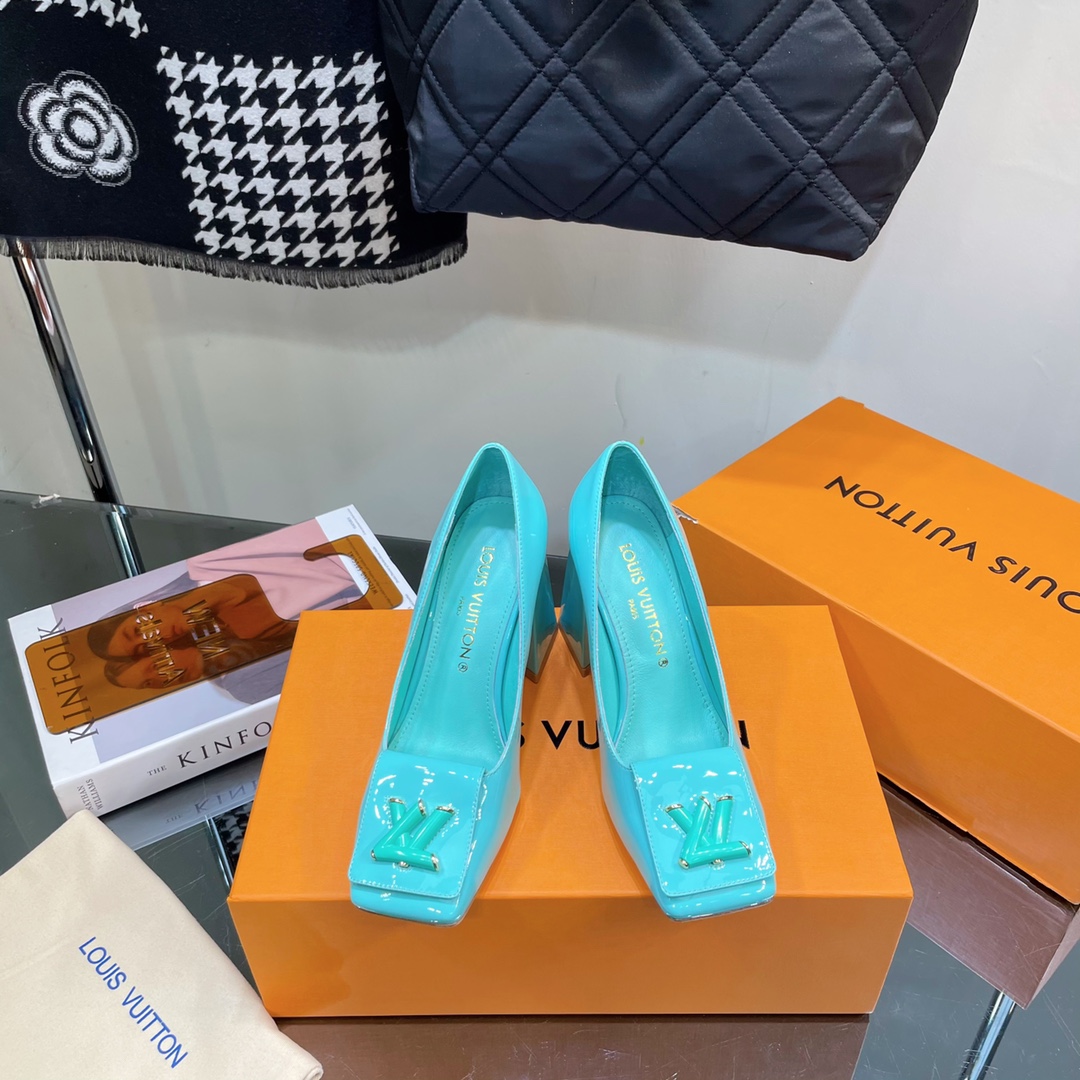 l**is V*t*n shake pumps turquoise 1ab0sk