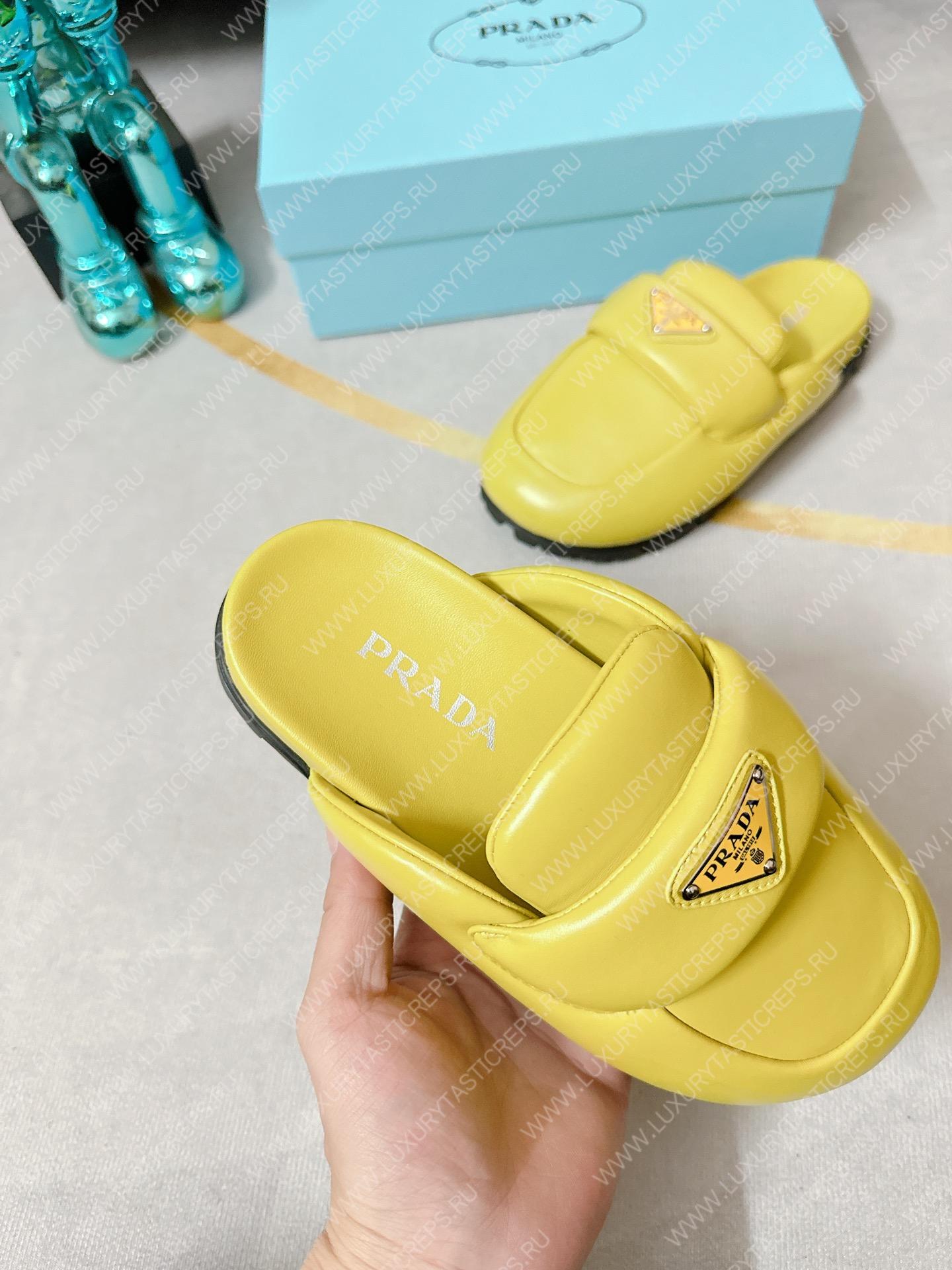 Pra*a soft padded sabots mango 1d109n