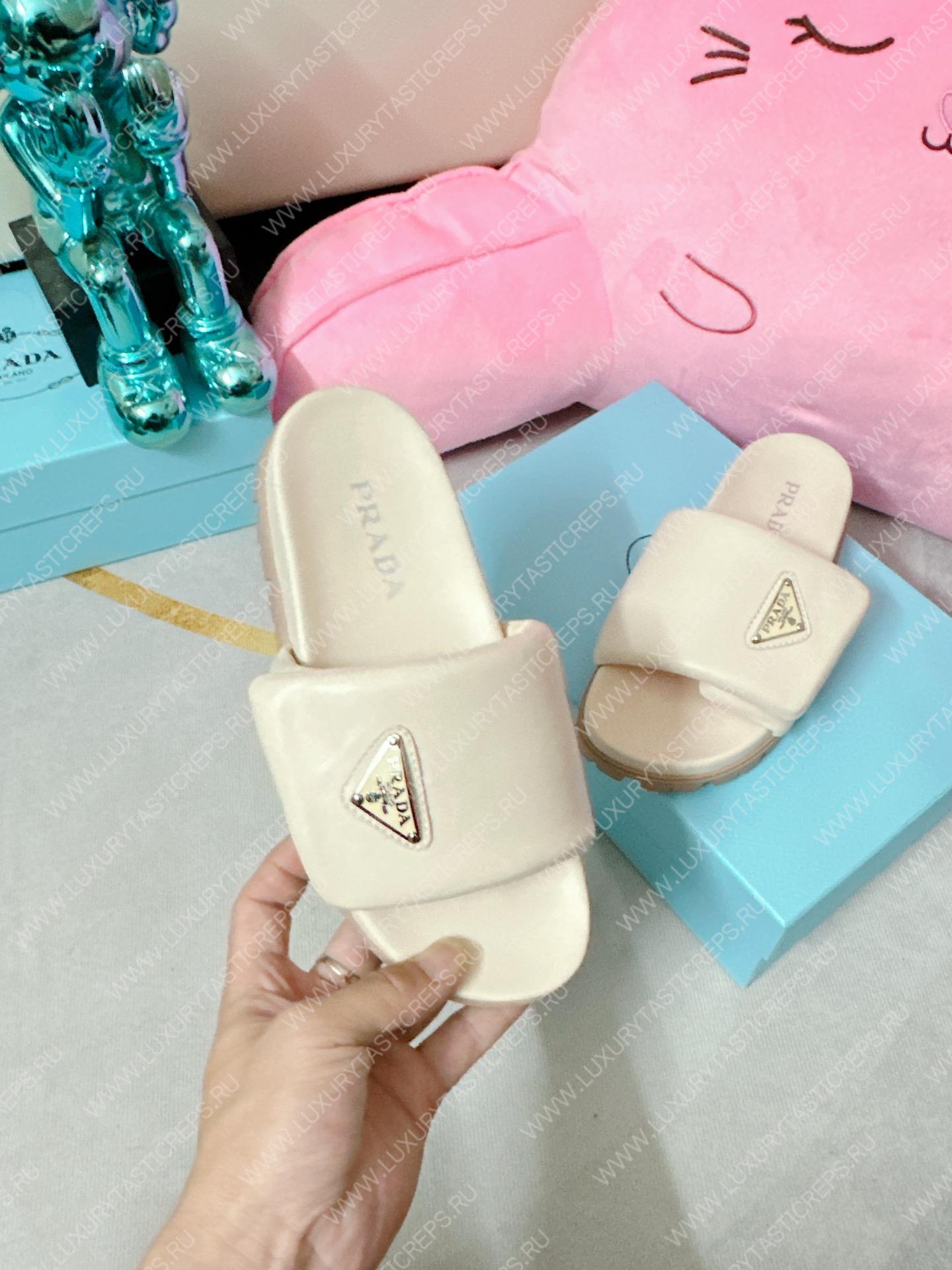 Pra*a soft padded slides off white 1xx648