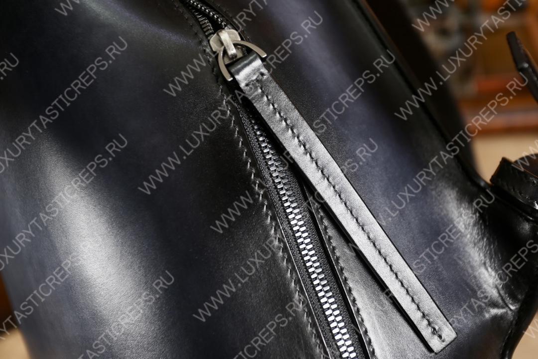 BERLUTI ALESSANDRO LEATHER BACKPACK BLACK S5589-V2
