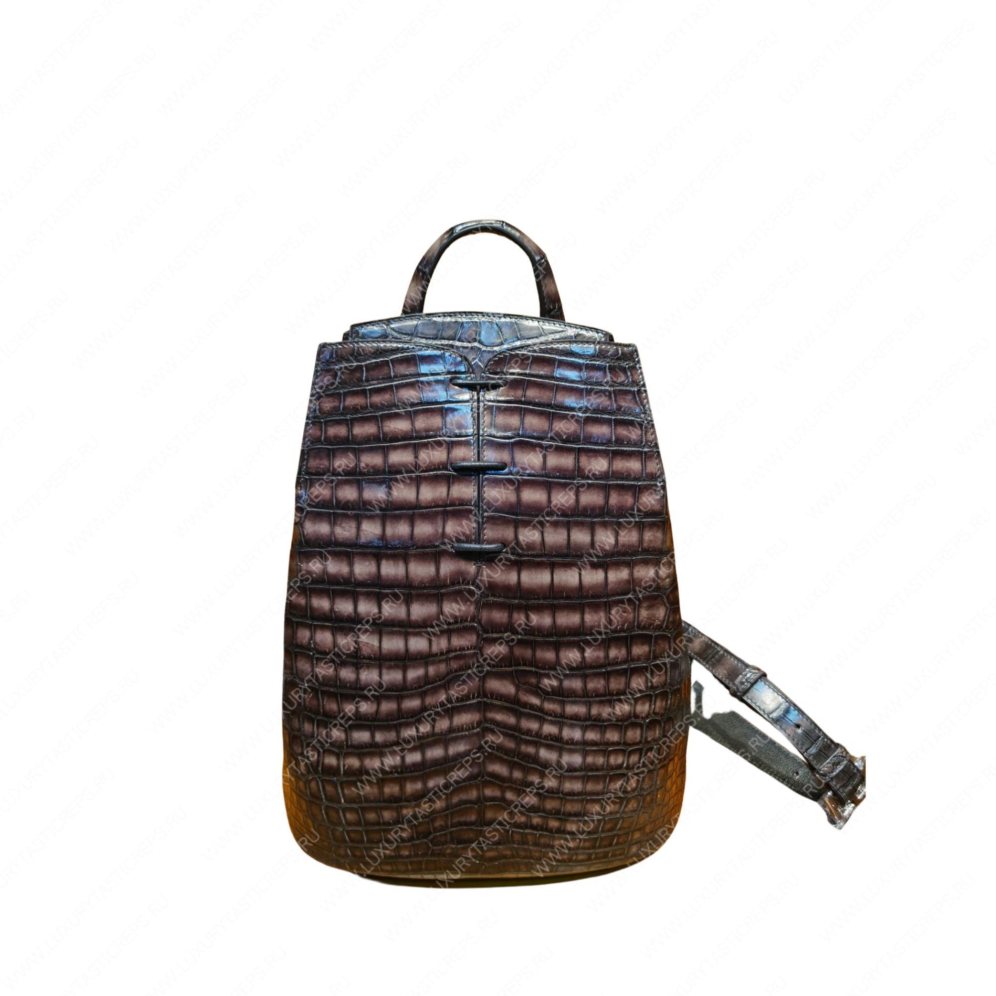 BERLUTI BACKPACK BROWN TIME_OFF_NEO-V2