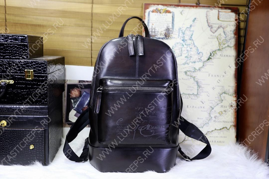 BERLUTI BACKPACK BLACK 7D3257