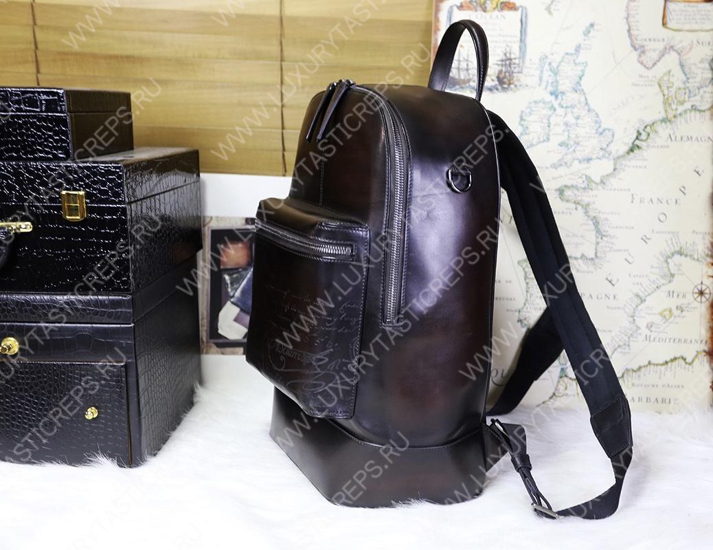 BERLUTI BACKPACK BLACK 7D3257