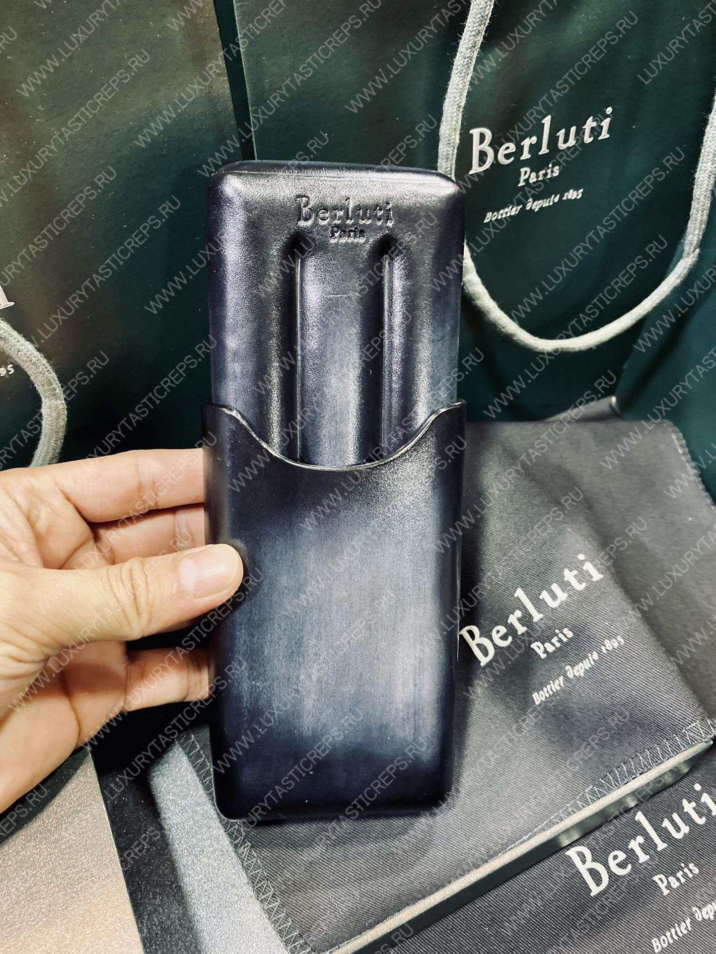BERLUTI CIGAR CASE SCRITTO BLACK GREY CIGAR_CASE_4_NEO-V2
