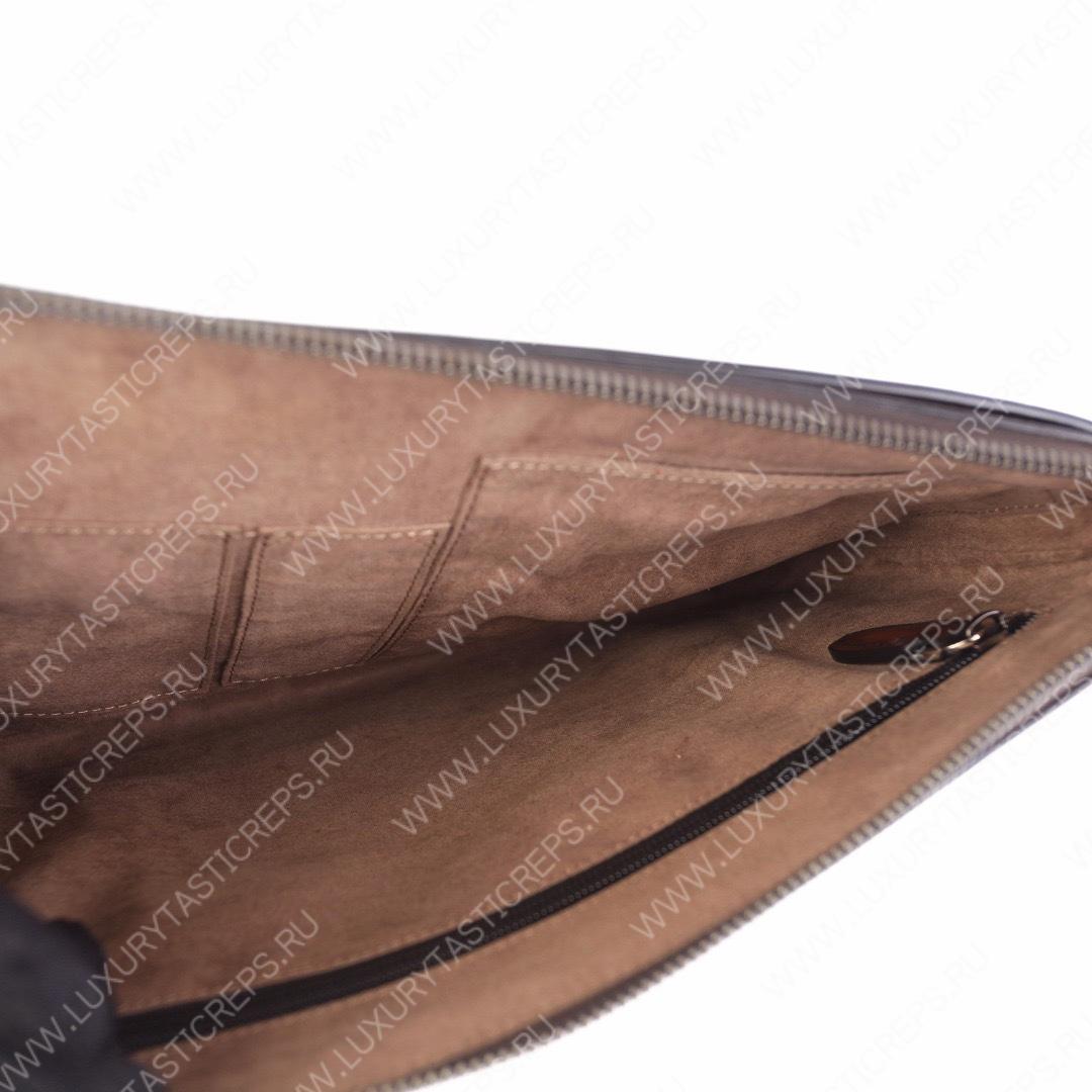 BERLUTI VENEZIA SCRITTO CLUTCH LIGHT BROWN NINO_TGM_NEO-V2