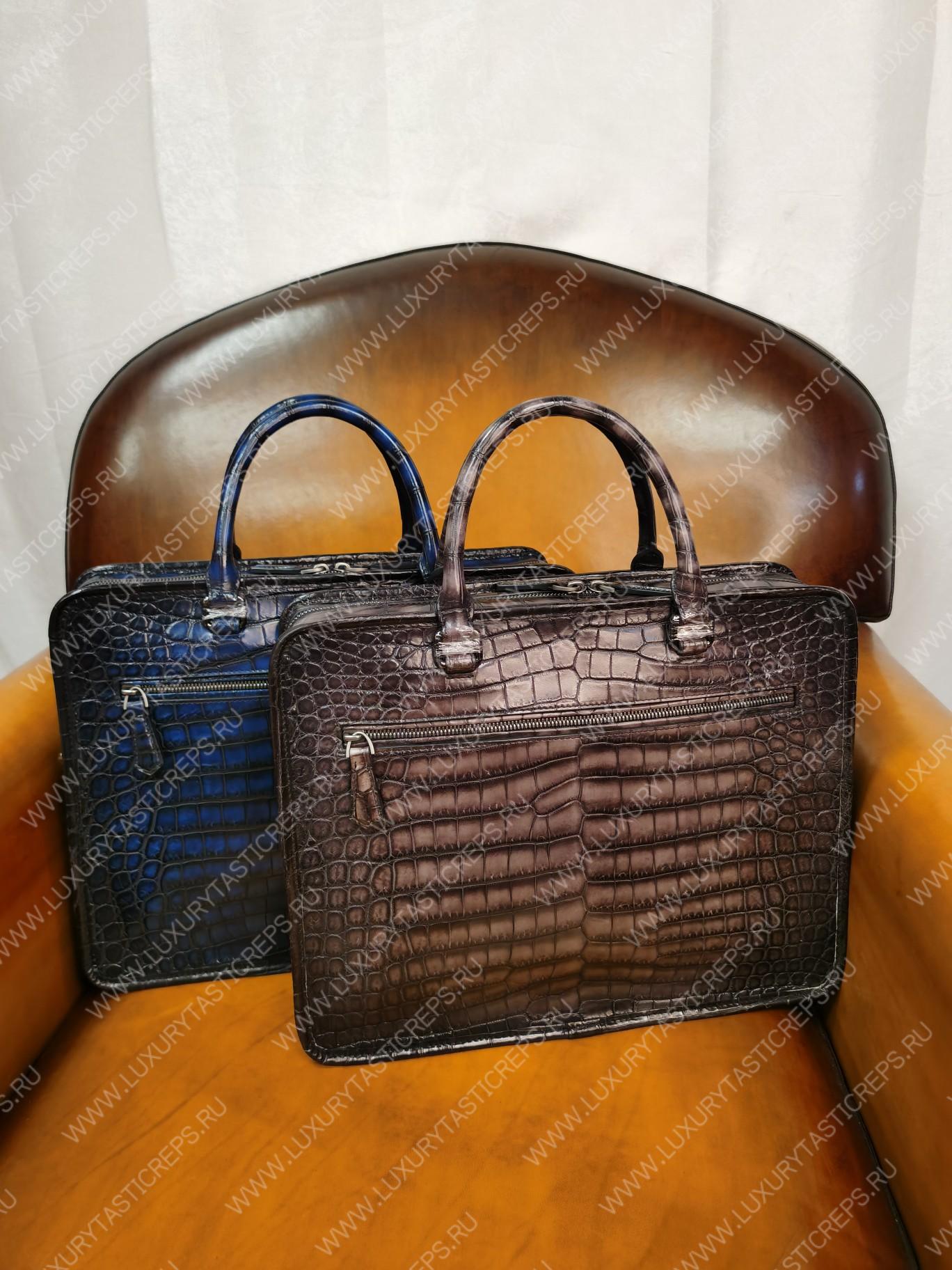 BERLUTI JOUR BAG BROWN 86634-V1