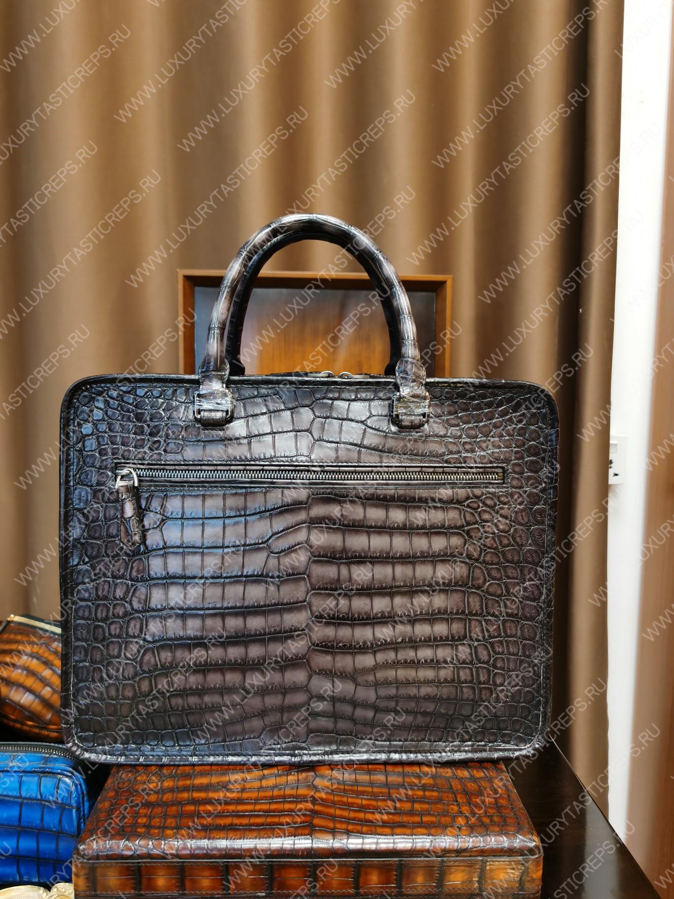 BERLUTI JOUR BAG BROWN 86634-V1