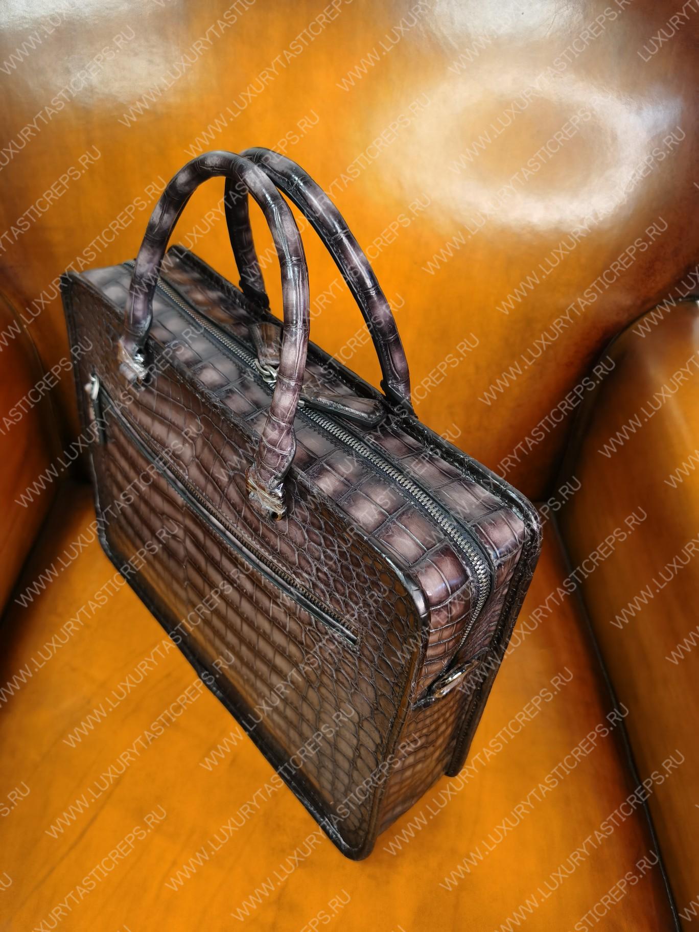 BERLUTI JOUR BAG BROWN 86634-V1