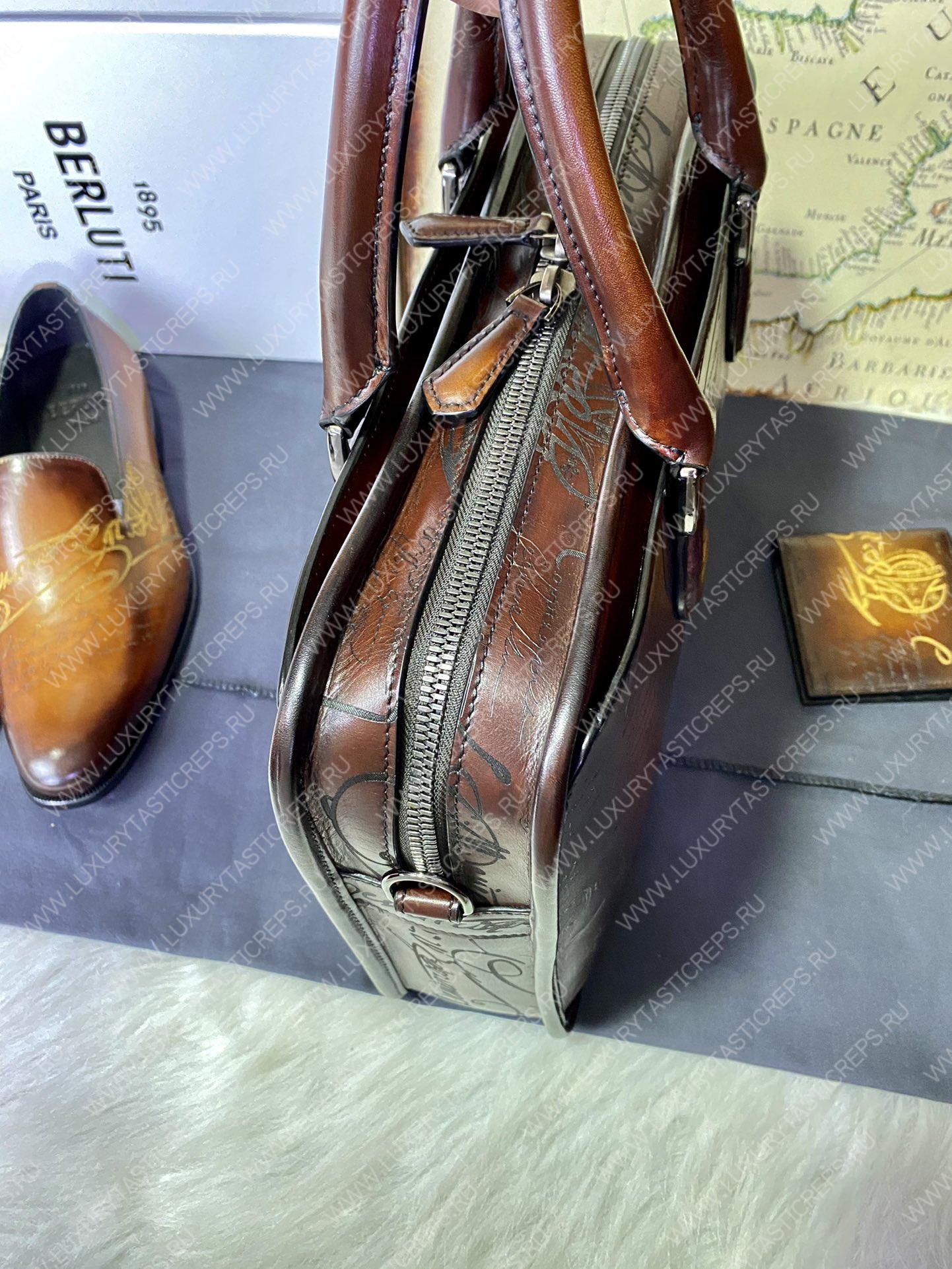 BERLUTI JOUR MINI BROWN 734285V