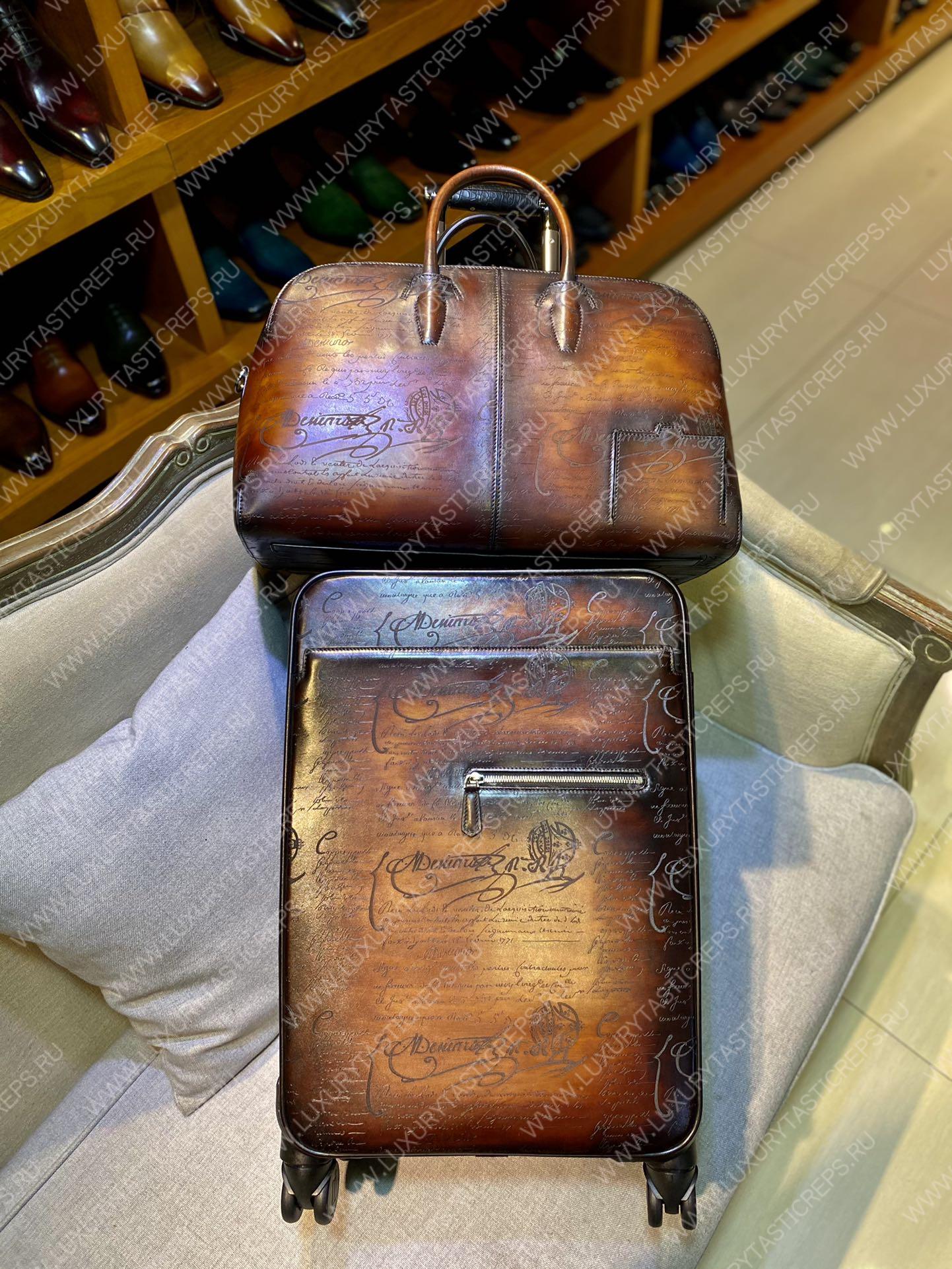 BERLUTI FORMULA 1005 ROLLING SUITCASE INTENSE COCOA FORMULA_1005_NEO-V2