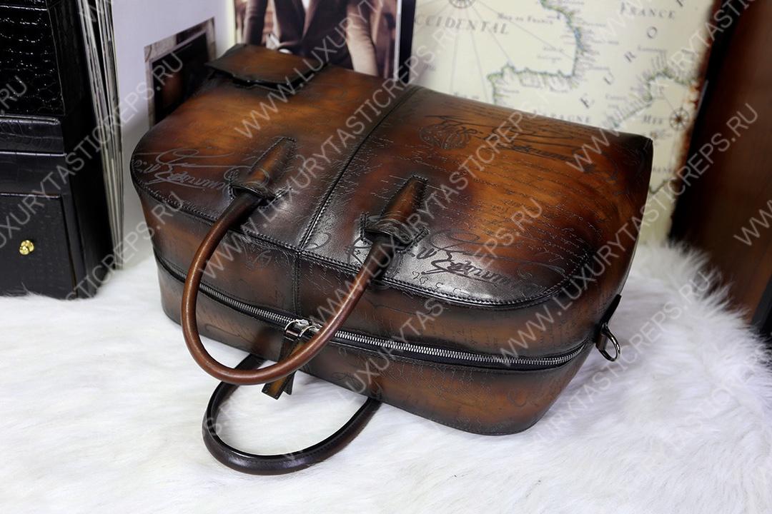 BERLUTI TRAVEL BAG BROWN 342333V