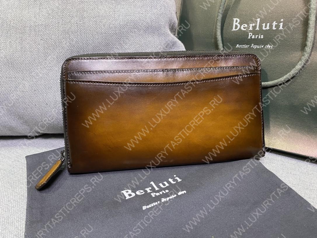 BERLUTI ITAUBA LONG ZIPPED WALLET BROWN ITAUBA_NEO-JOUR-V2